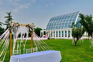2017年10月5日北京草坪集体婚礼：第二十届“爱情海”玫瑰庄园草