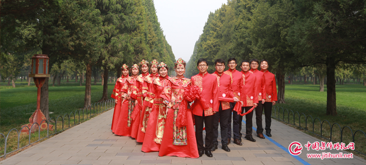 2018年12月31日中式集体婚礼：第二十八届“爱你一生一世”中式国婚盛典