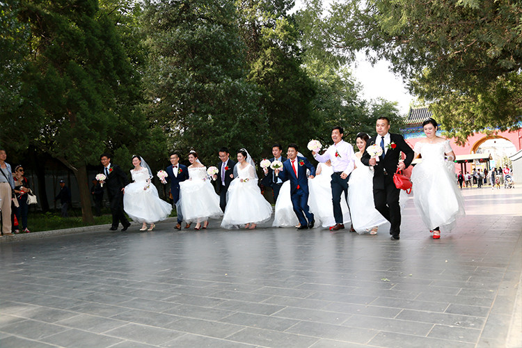 北京集体婚礼：2021年10月2日第四十三届“高雅浪漫”园林集体婚礼