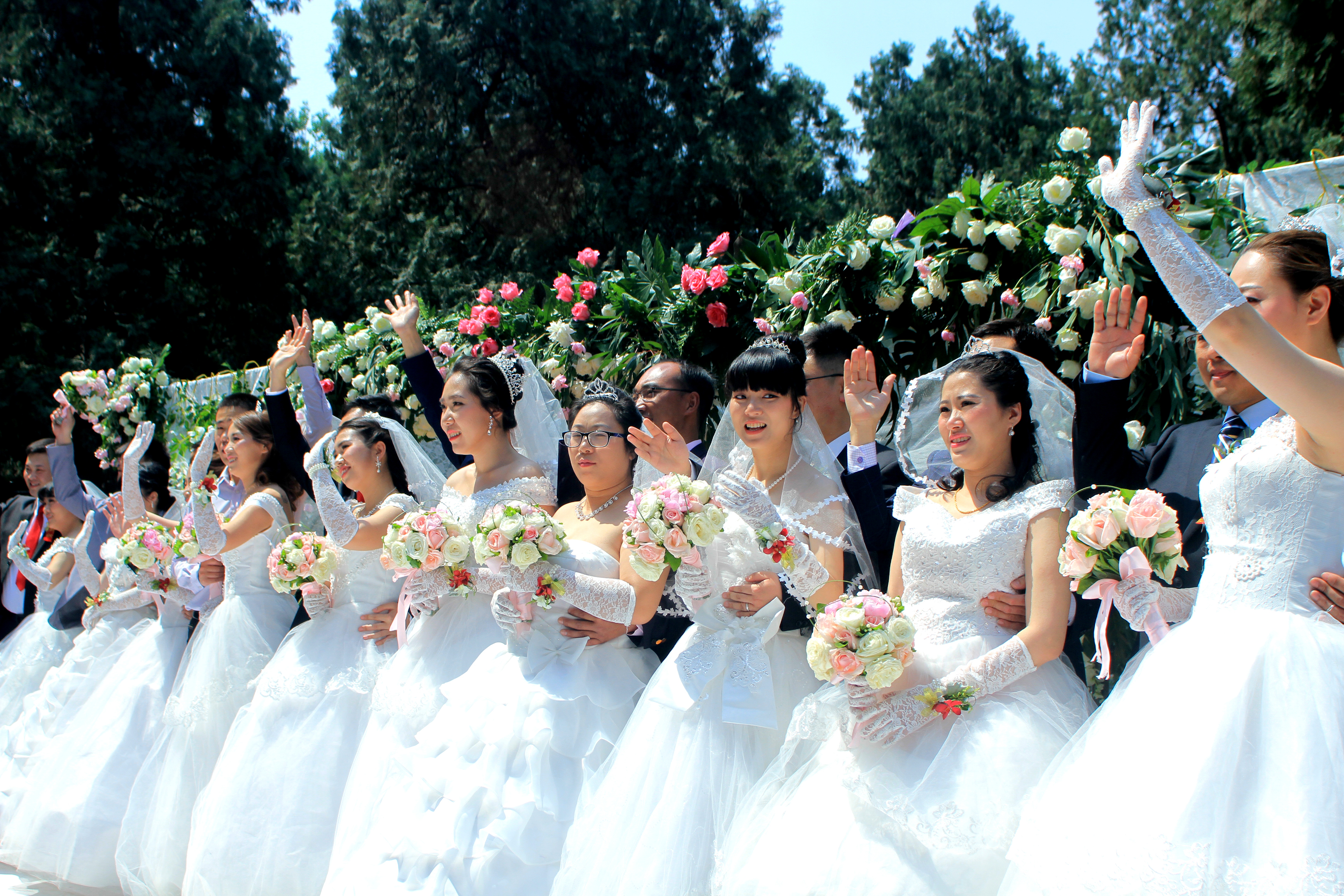 2022年10月1日北京集体婚礼:第五十三届“与祖国同庆”集体婚礼