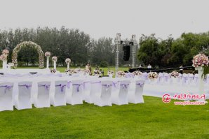 2018年10月1日北京天坛集体婚礼，紫色布景篇，宫廷贵族气息