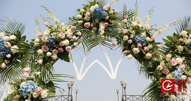 北京定制婚礼：2022年6月5日第47届“爱情海”婚礼+园林拍照